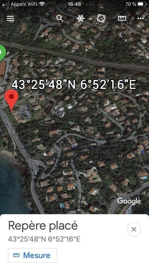 Agay Le Pti Bonheur 60M2 Rez De Jardin, En Bord De Mer Saint-Raphaël Exteriör bild
