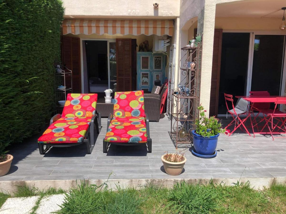 Agay Le Pti Bonheur 60M2 Rez De Jardin, En Bord De Mer Saint-Raphaël Exteriör bild